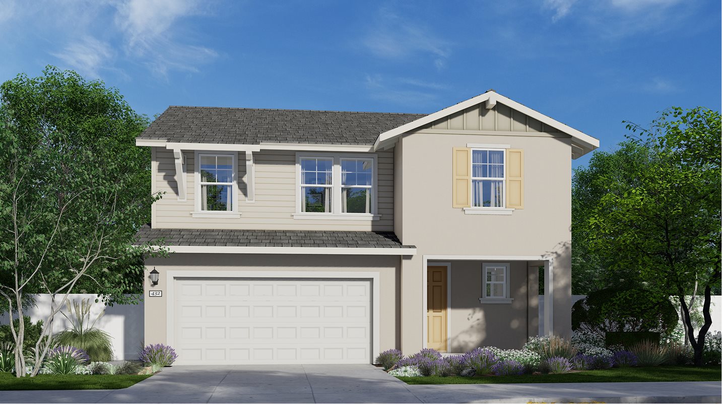 Exterior C – Farmhouse home