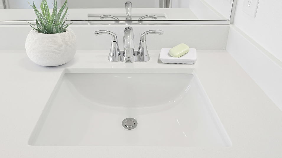 Everything's Included: Bathroom Sink Chrome Faucet
