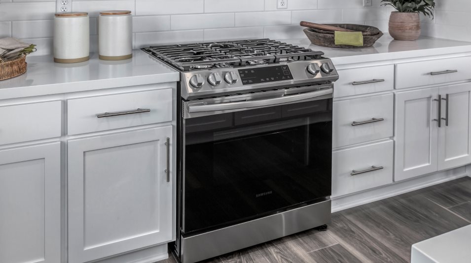Crestwick 30" stainless steel front-control gas range