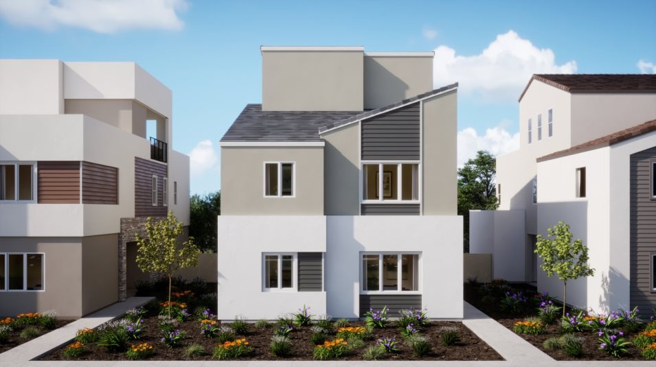 Abstract Traditional home rendering