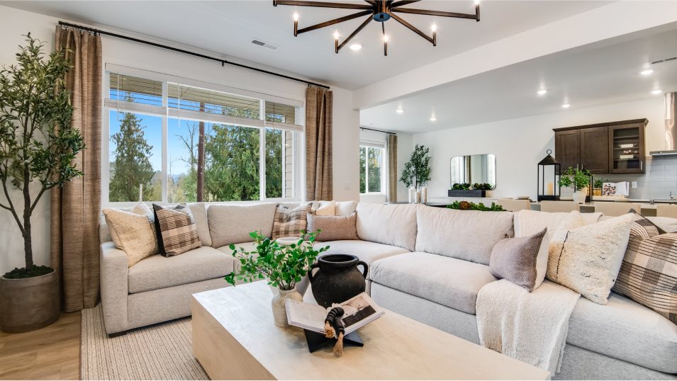 Magnolia great room interior