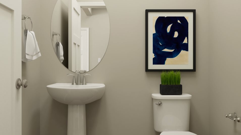 Glacier Powder Room