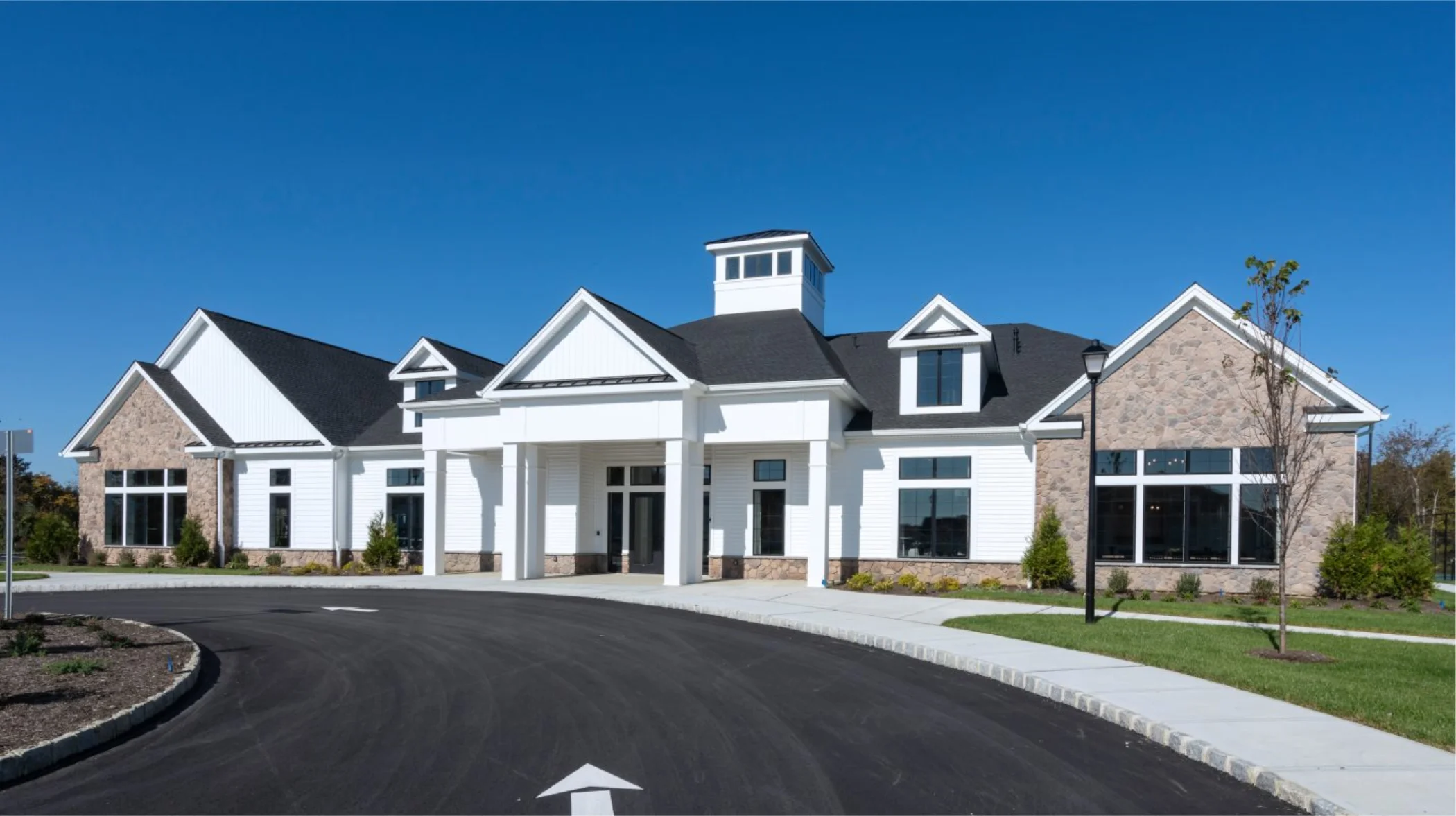 Clubhouse front exterior