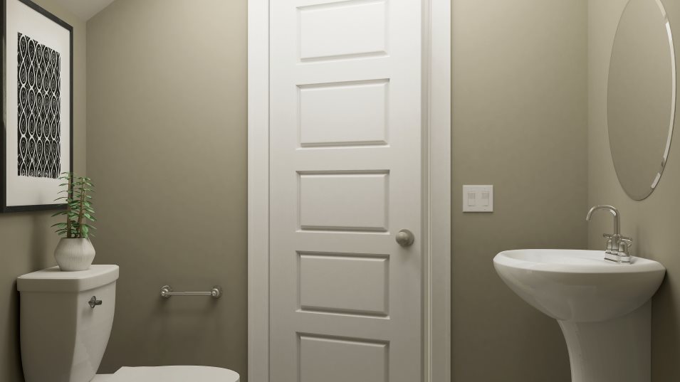 Laurel powder room