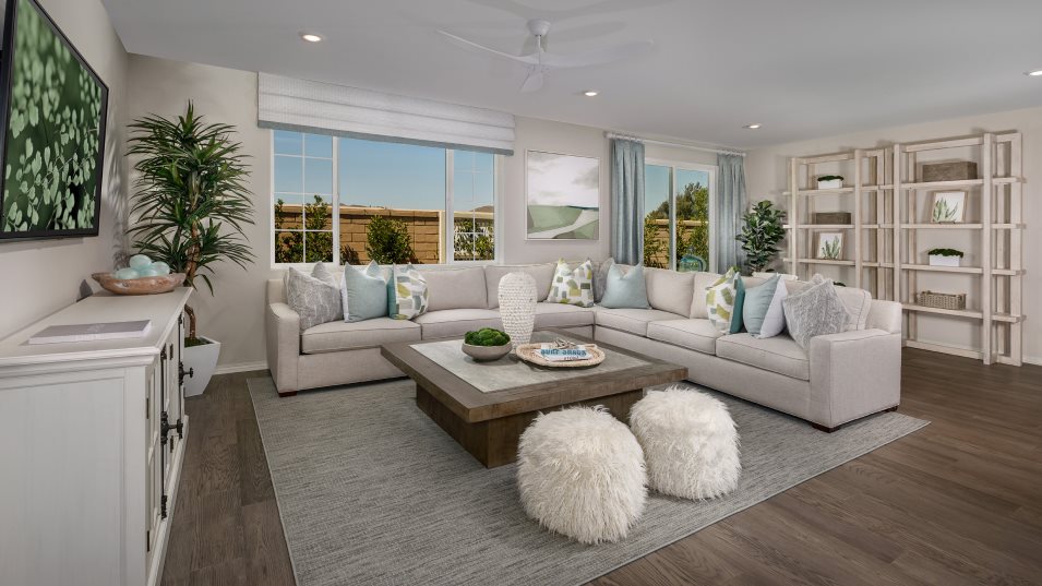 Furnished living area