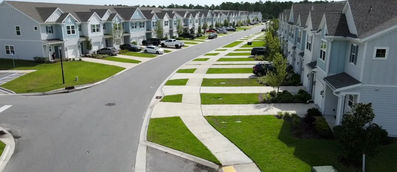 Townhomes Streetscape