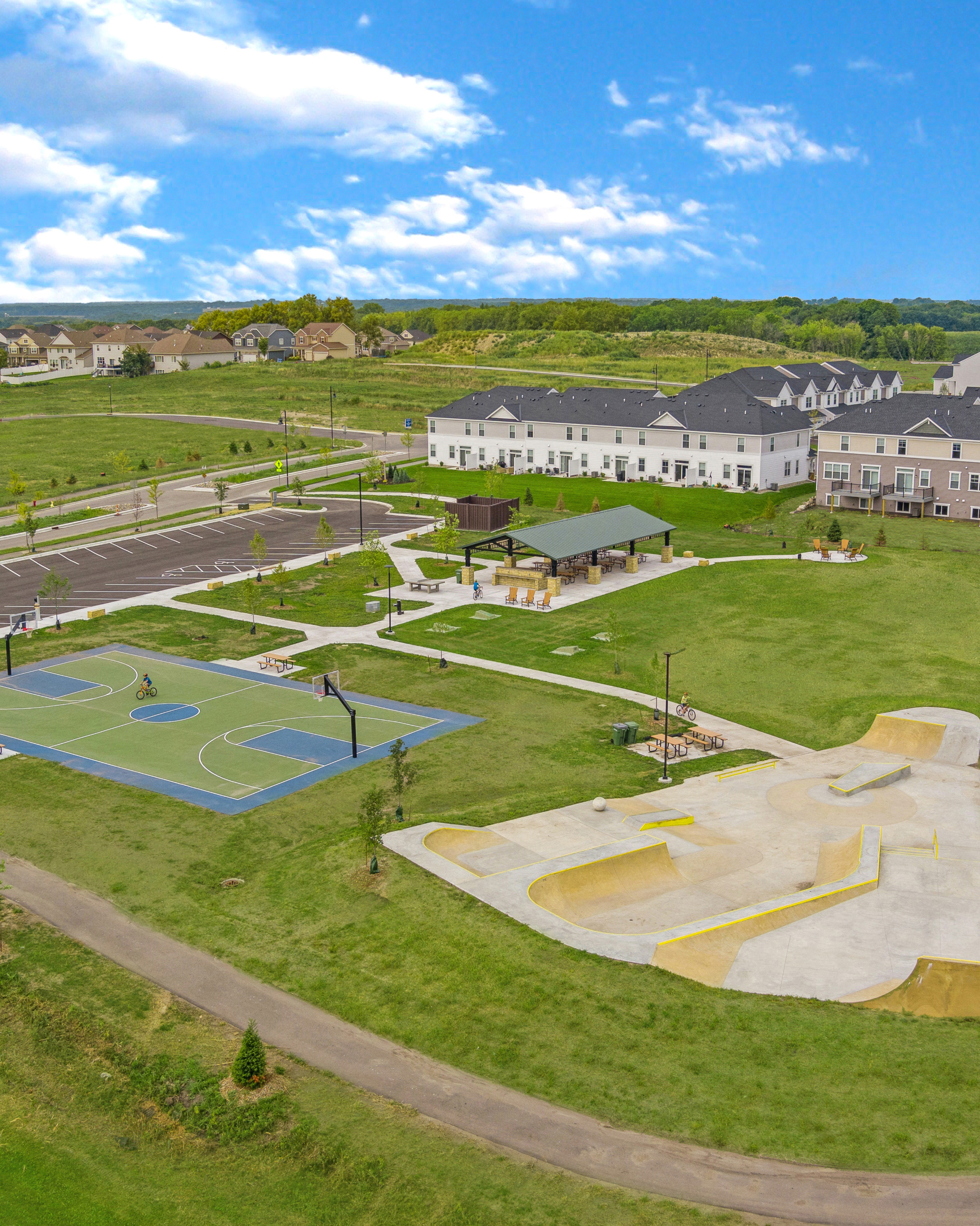 Timber Creek Amenity Basketball Court