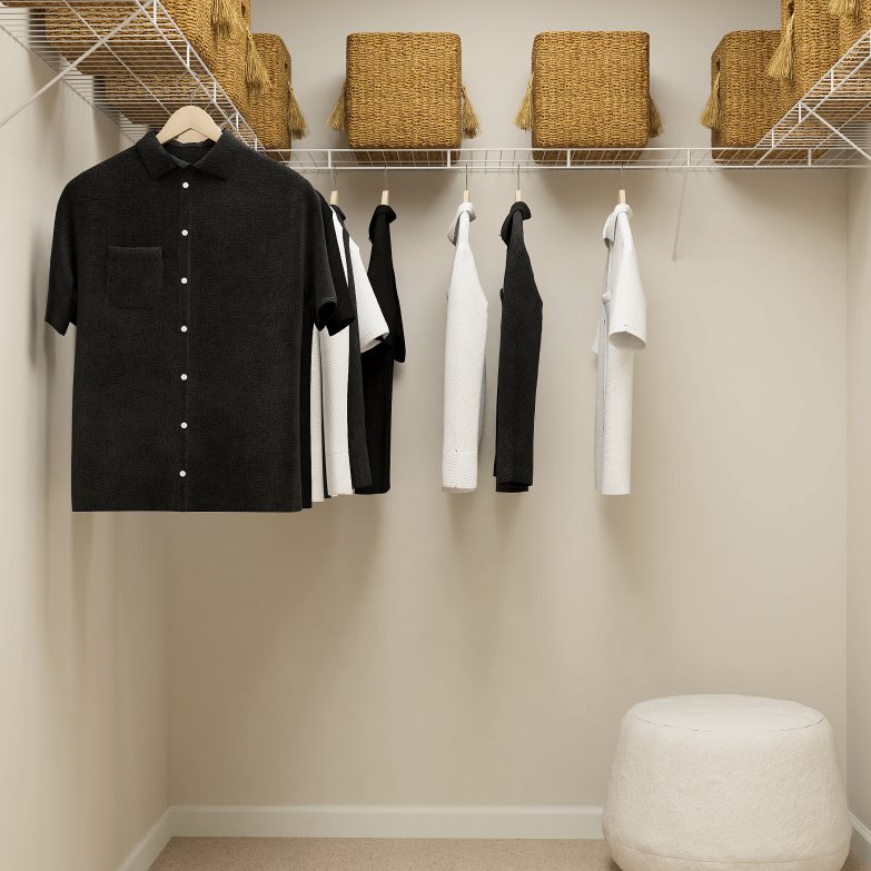 Durham Owners Suite Closet