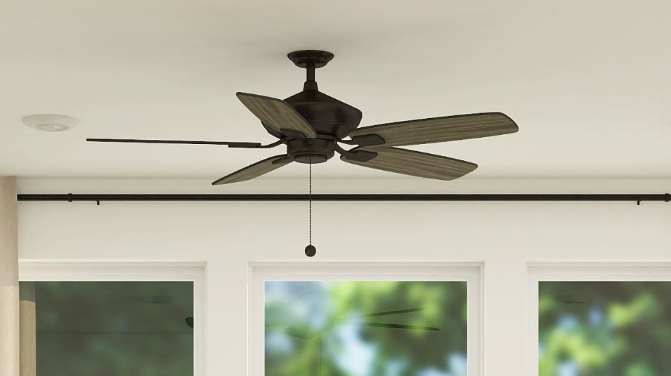 Ceiling fans in the Great Room and owner's suite