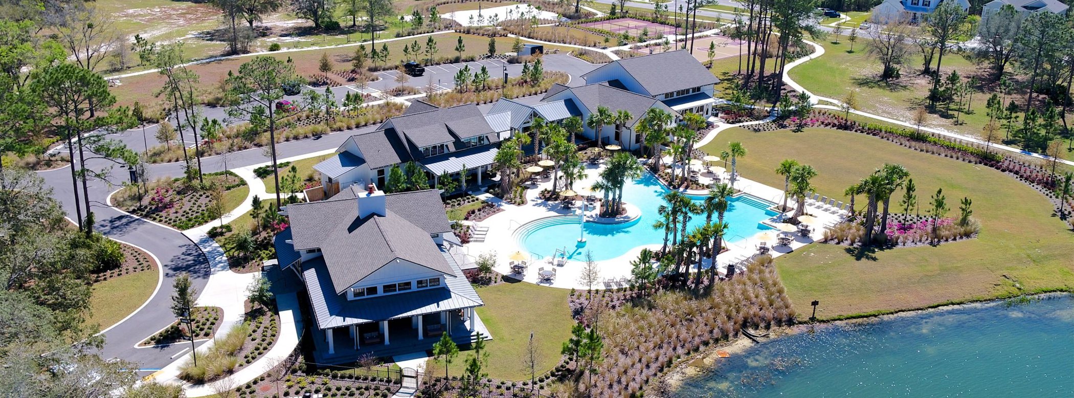 Trailmark clubhouse aerial