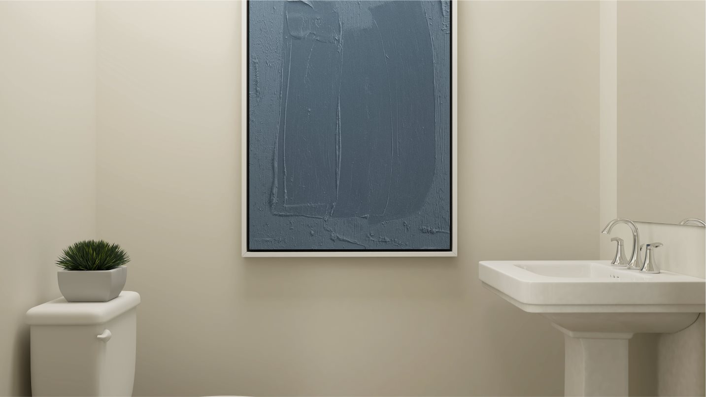 Chase plan powder room