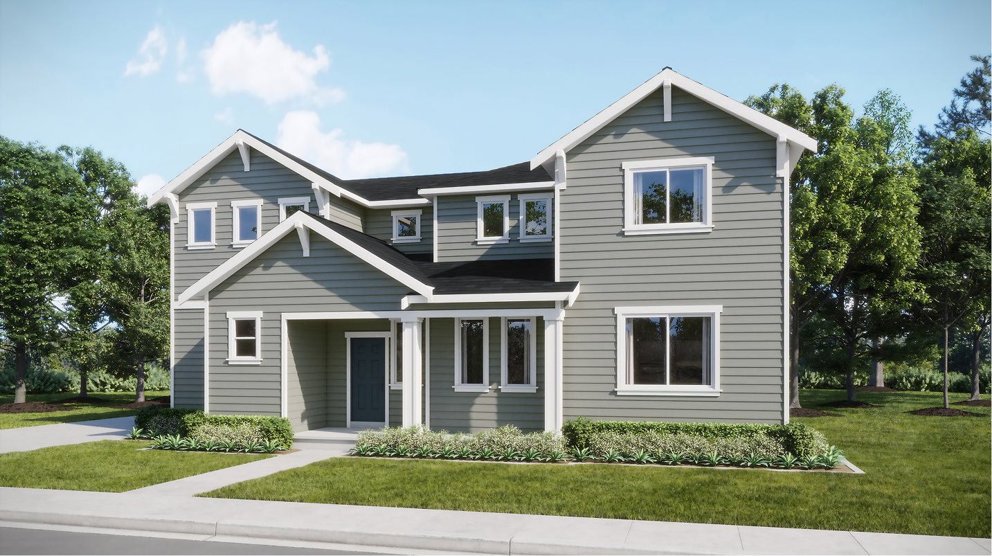 Craftsman-style home image