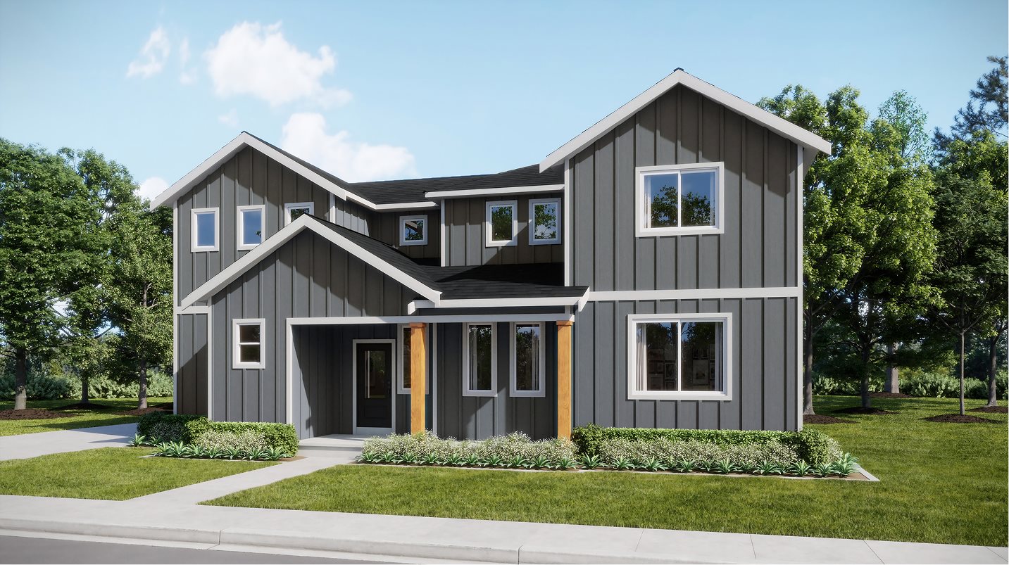 Modern Farmhouse style home image