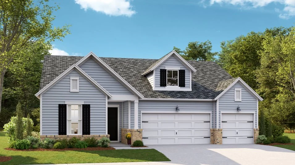 Camellia exterior with dormer windows