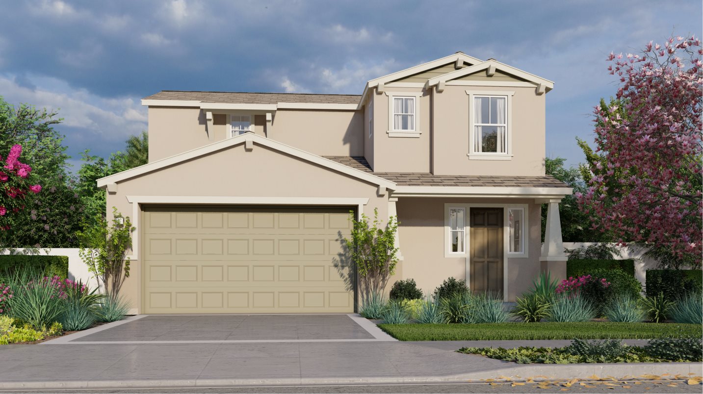 Residence 1454 Elevation B - Craftsman