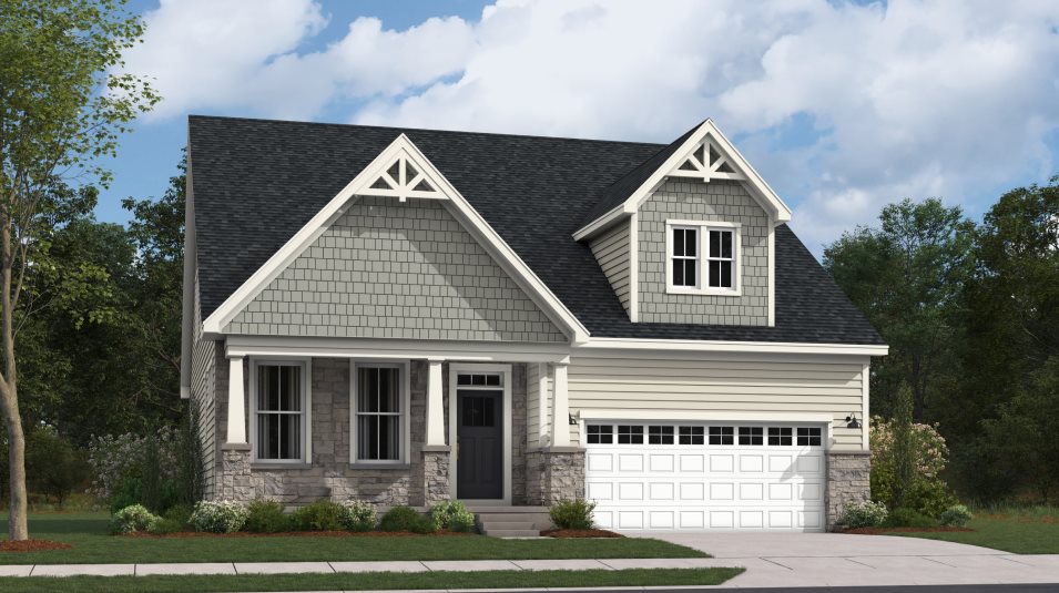 Clearwater Exterior Rendering Craftsman