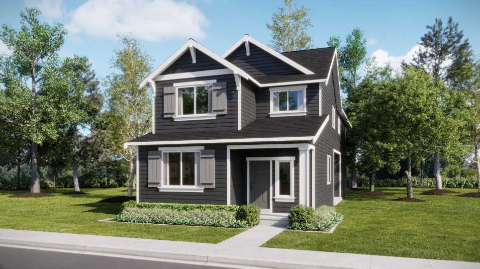 Craftsman style home image