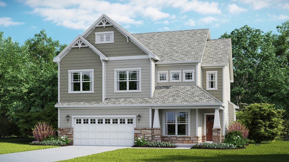 Portfield Exterior Rendering Craftsman