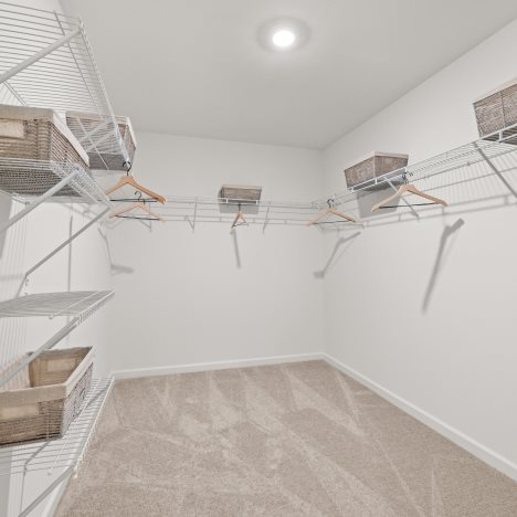 Portland Owners Walk in Closet
