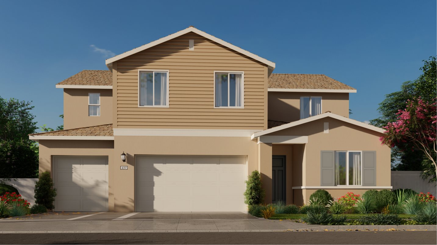 Residence 3568 Exterior C - Progressive Traditional
