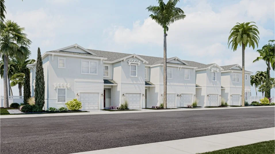 A coastal-inspired exterior