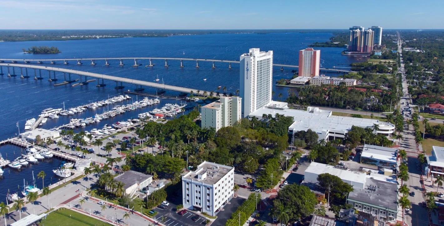 Aerial of Fort Myers Florida
