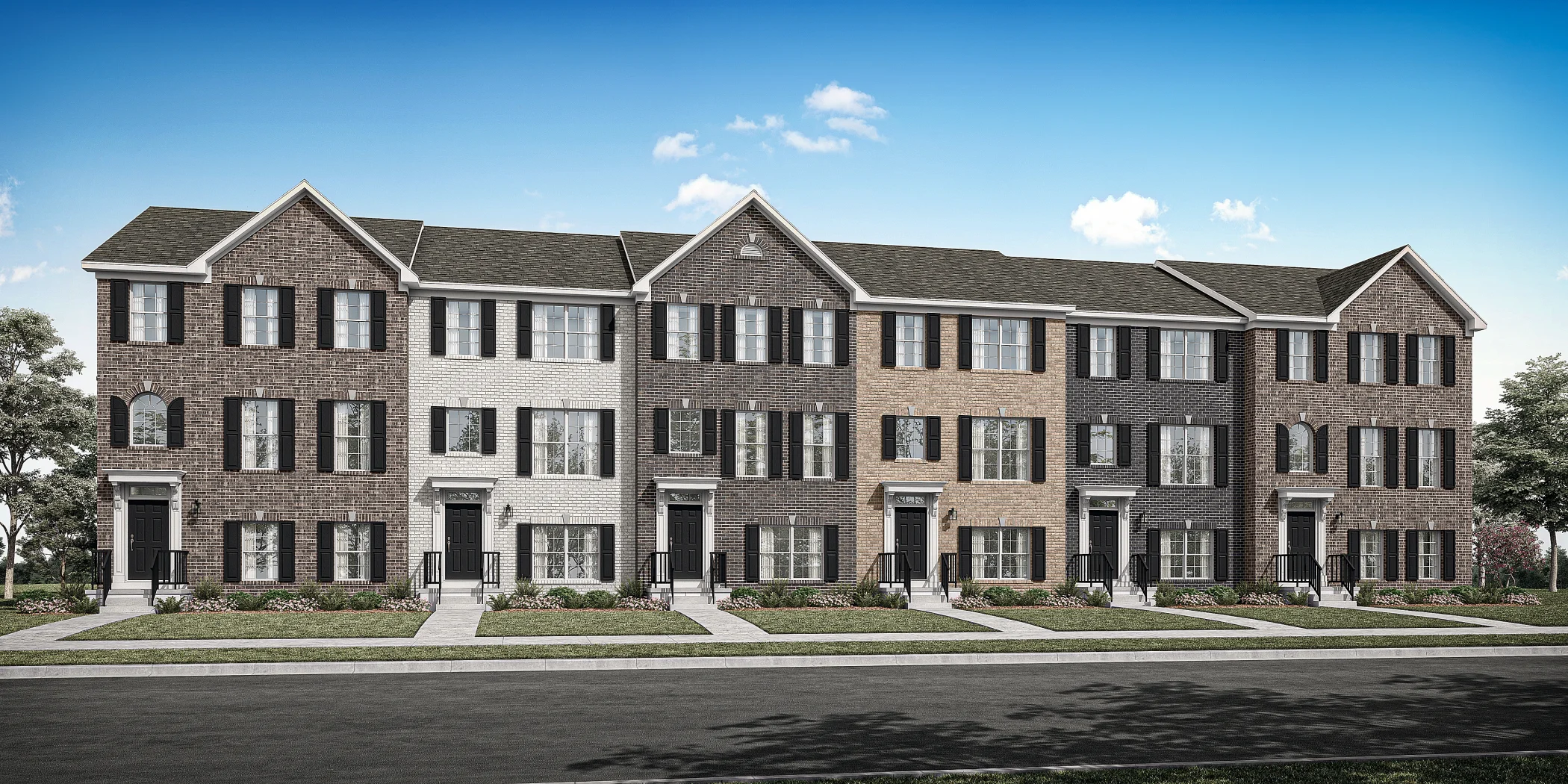 3 Story Townhomes Ellis Acres Meridian III A0