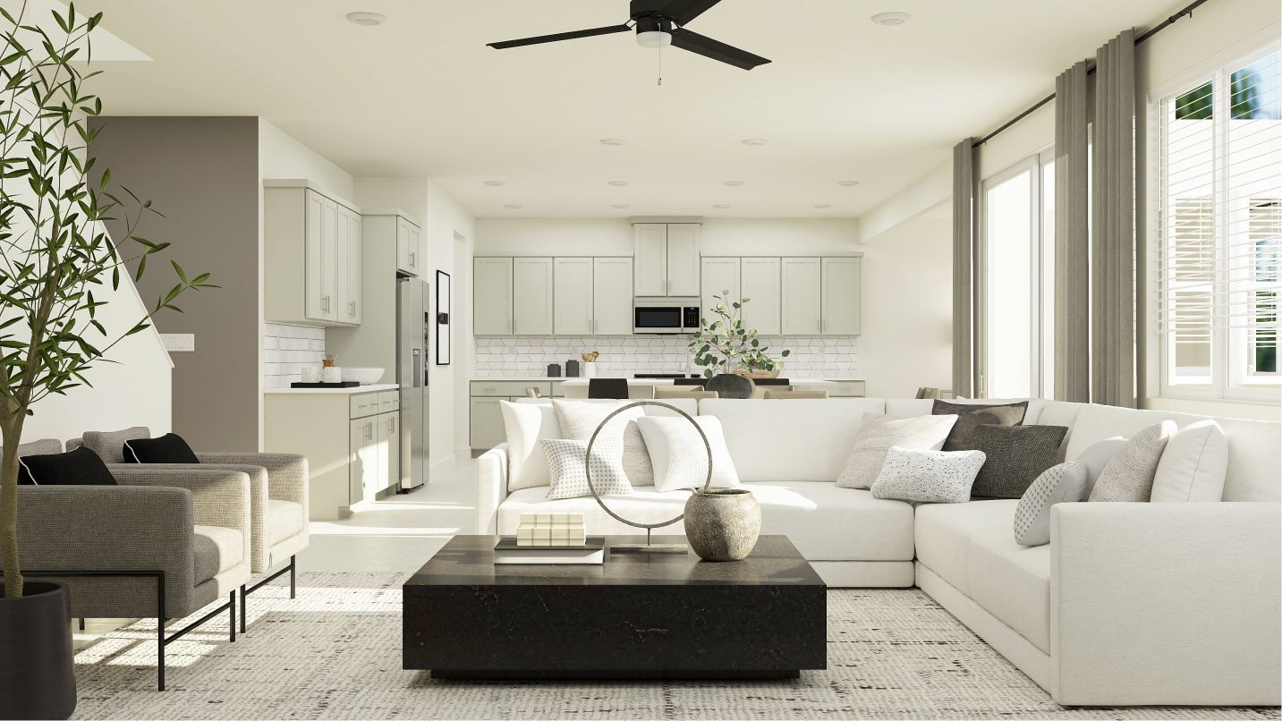 Furnished family room