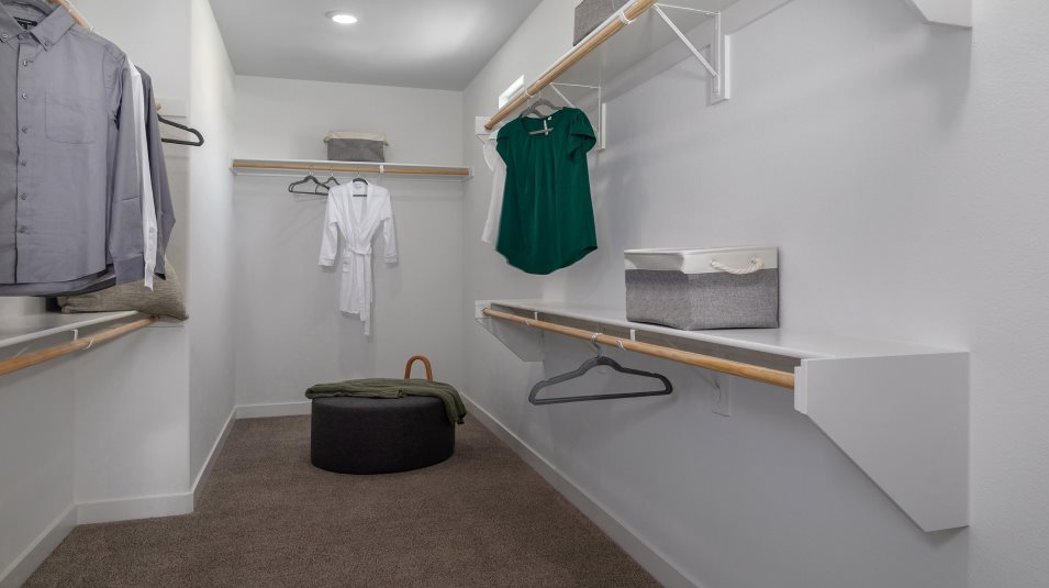 interior walk-in closet