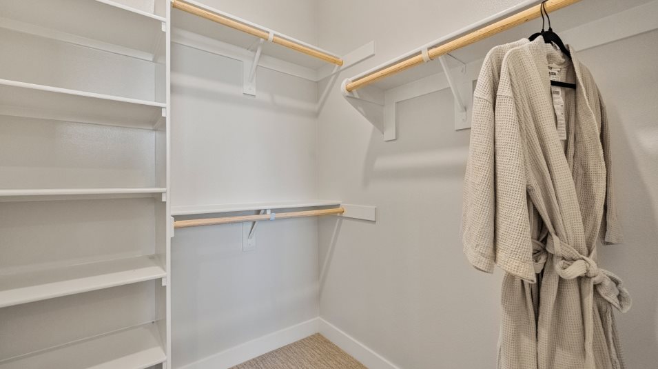 Walk-in closet interior
