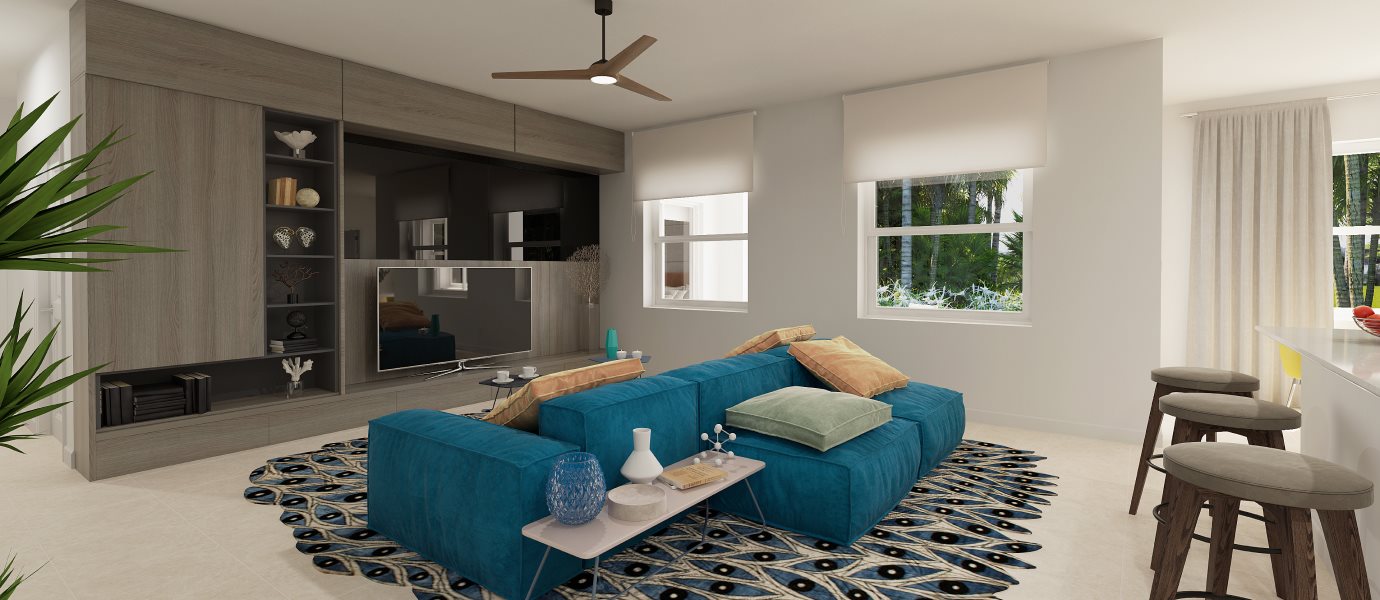 Fontana plan Family room