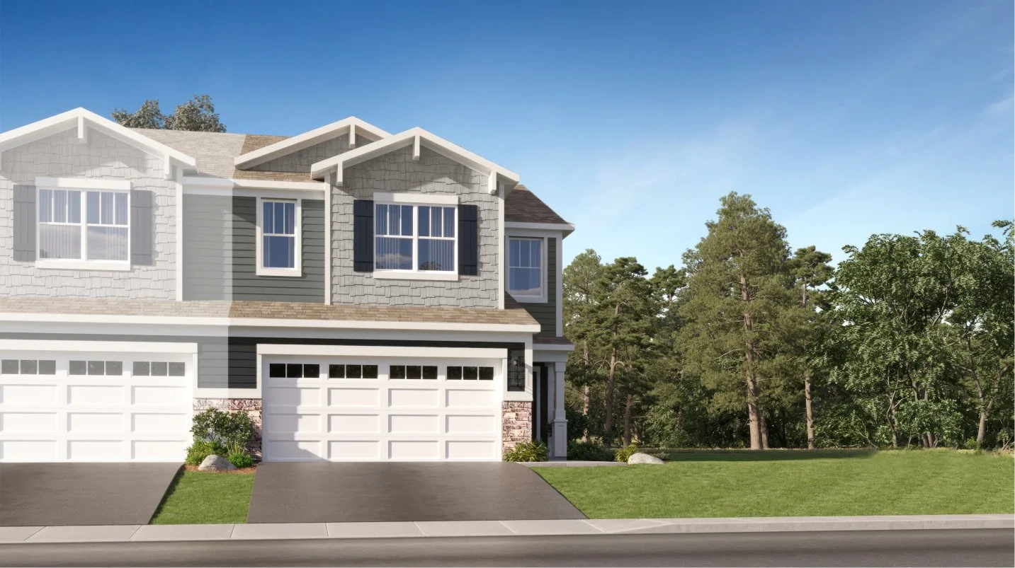 Charlotte Craftsman Optional End Unit Exterior 2G