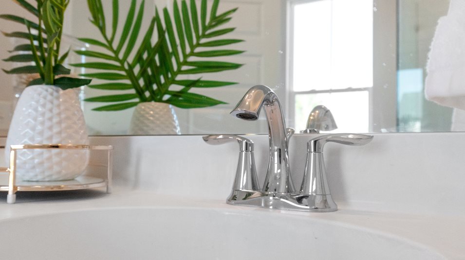 Chrome faucets