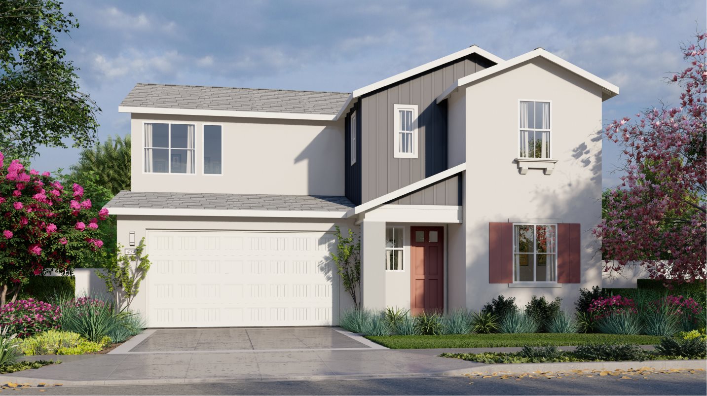 Residence 2693 Elevation B - Modern Farmhouse