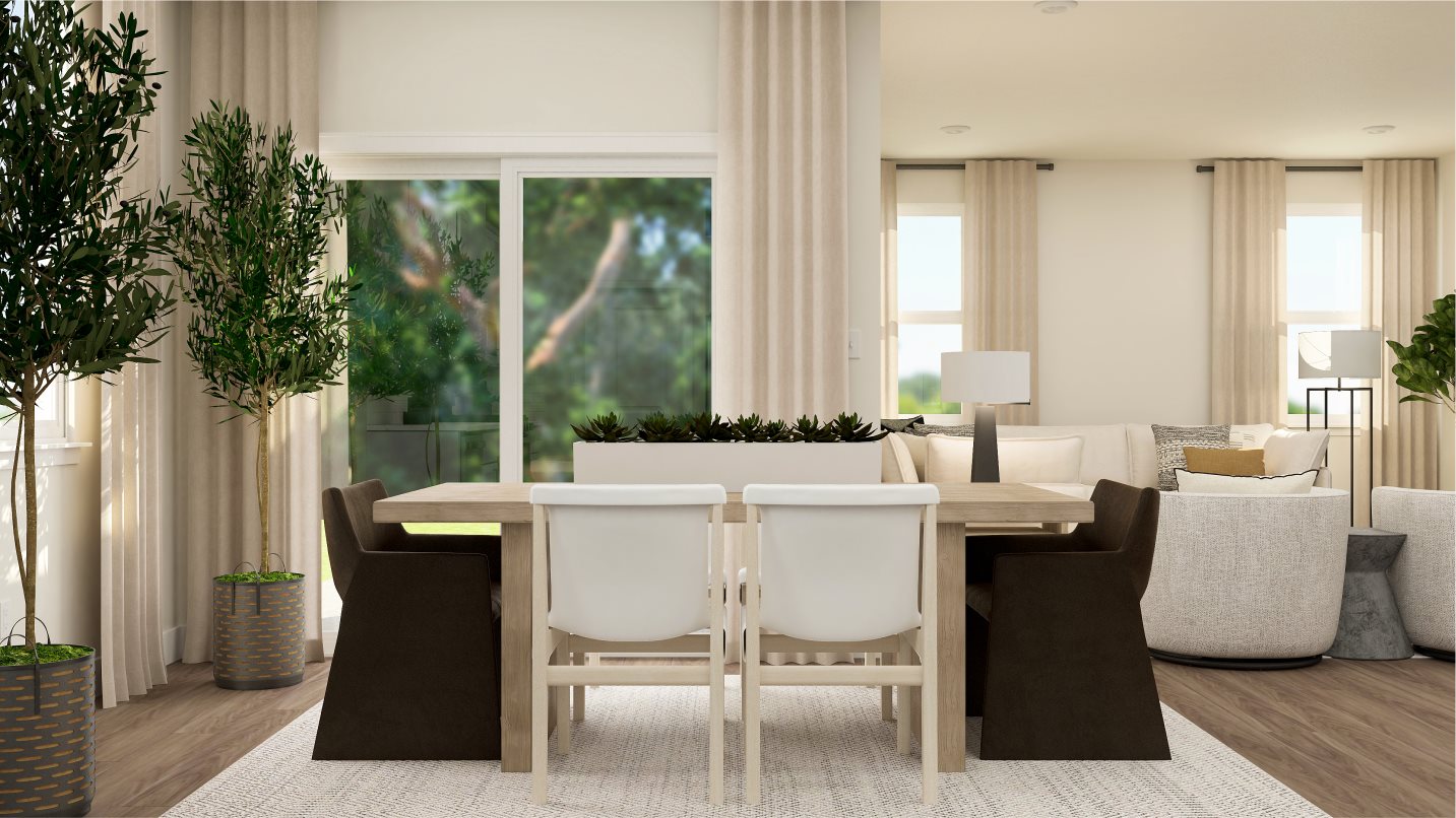 Solano plan breakfast nook