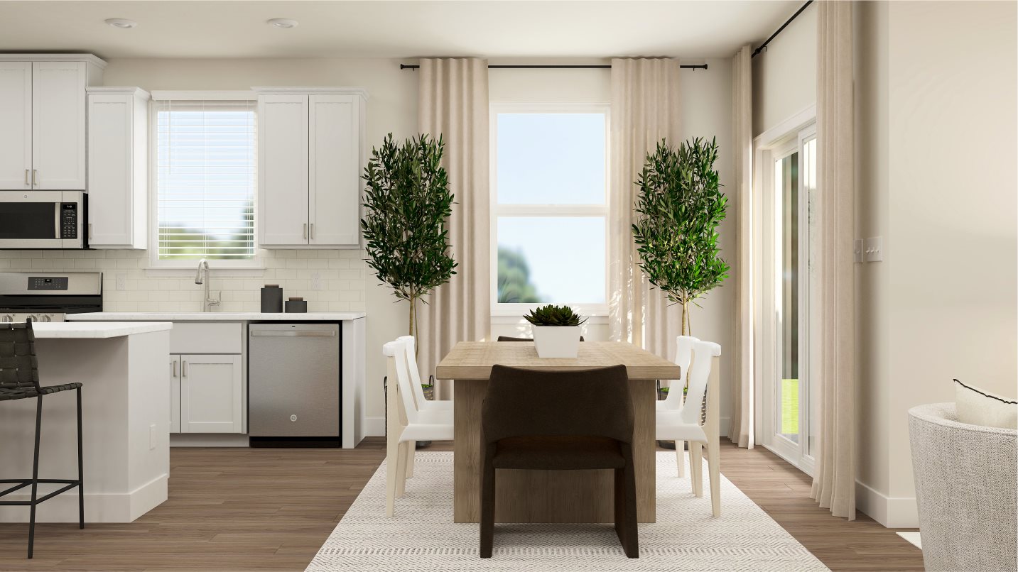 Solano plan breakfast nook