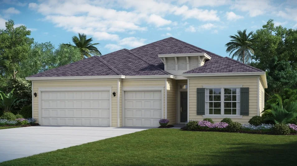 A ranch-inspired exterior 