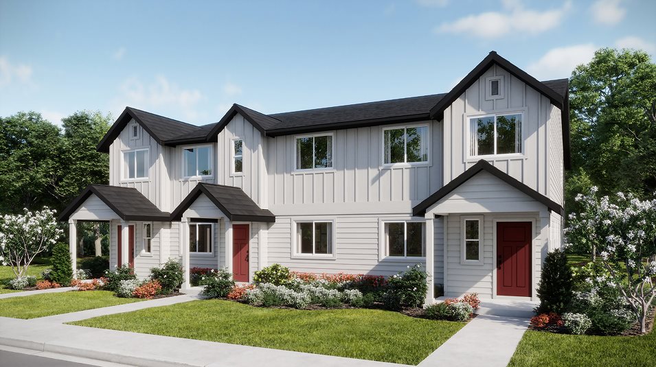 Farmhouse 3-Plex Exterior