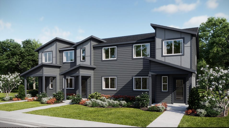 Modern 3-Plex Exterior