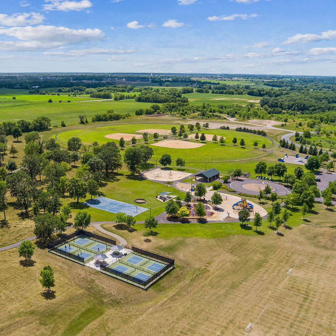 IMAGE: Aerial of Prairie Park