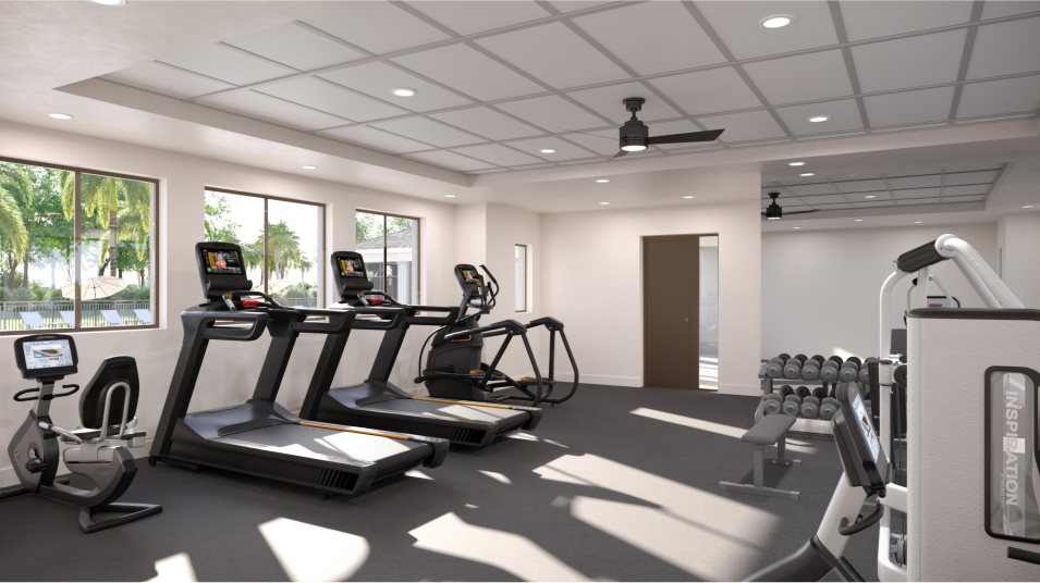 Island Lakes at Coco Bay community fitness center