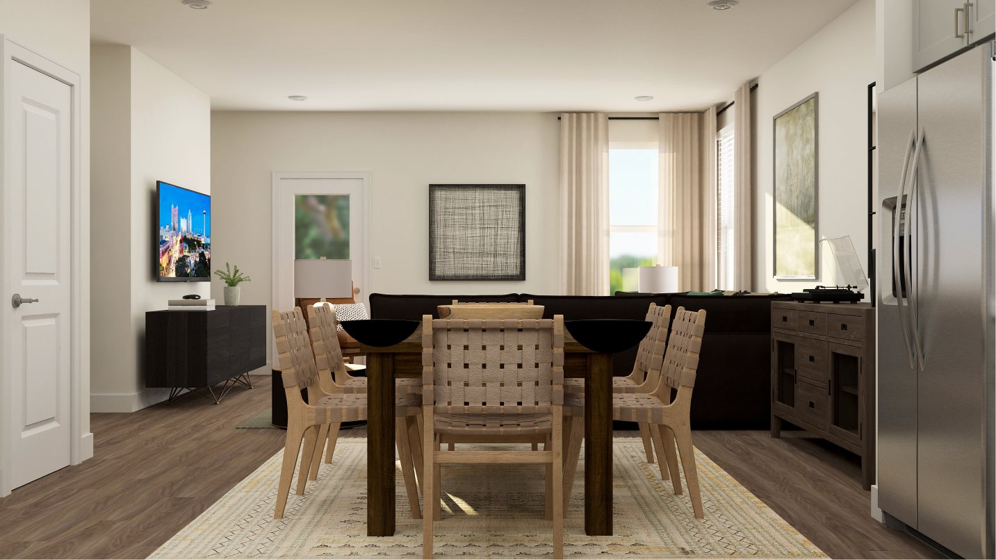 Mendocino plan breakfast nook