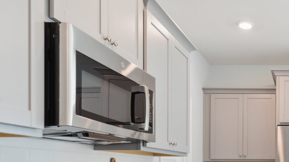 Stainless steel convection microwave