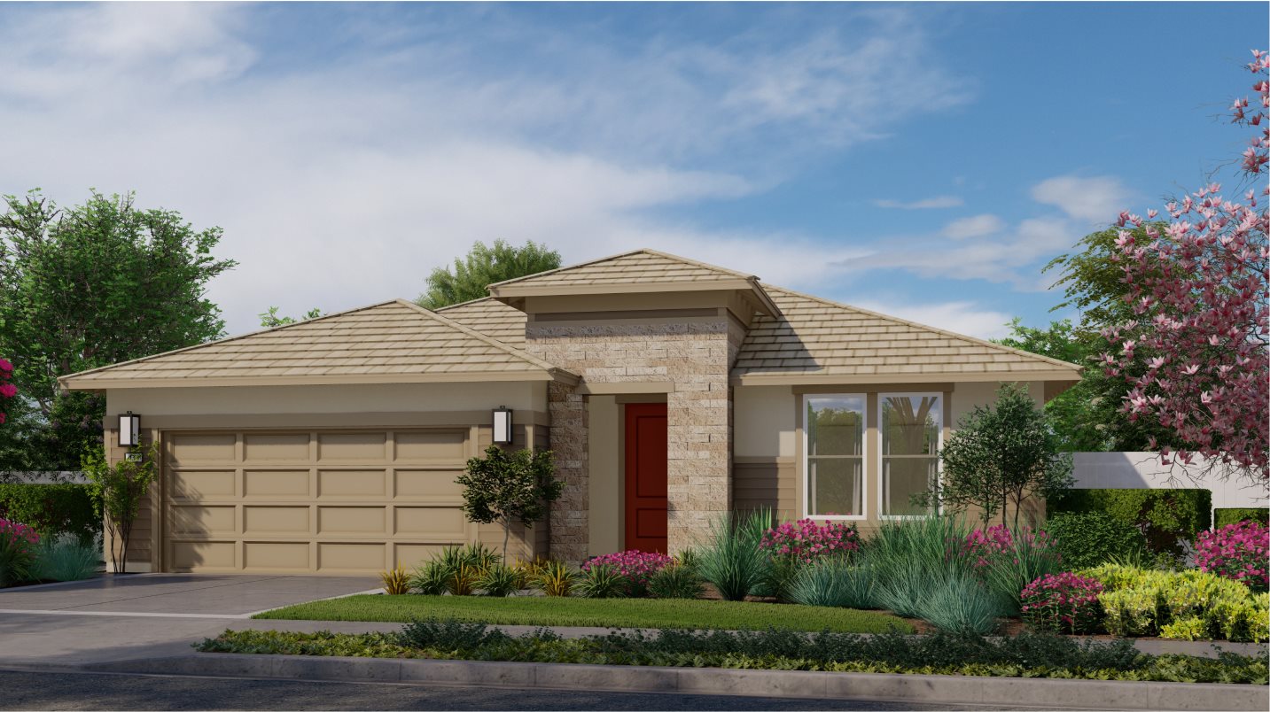 Exterior B - Artisan Prairie home