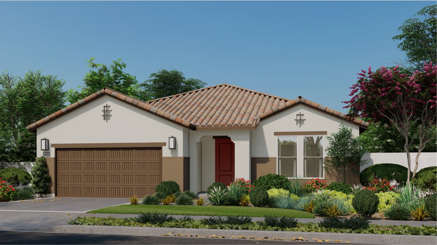 Exterior D - Early California home