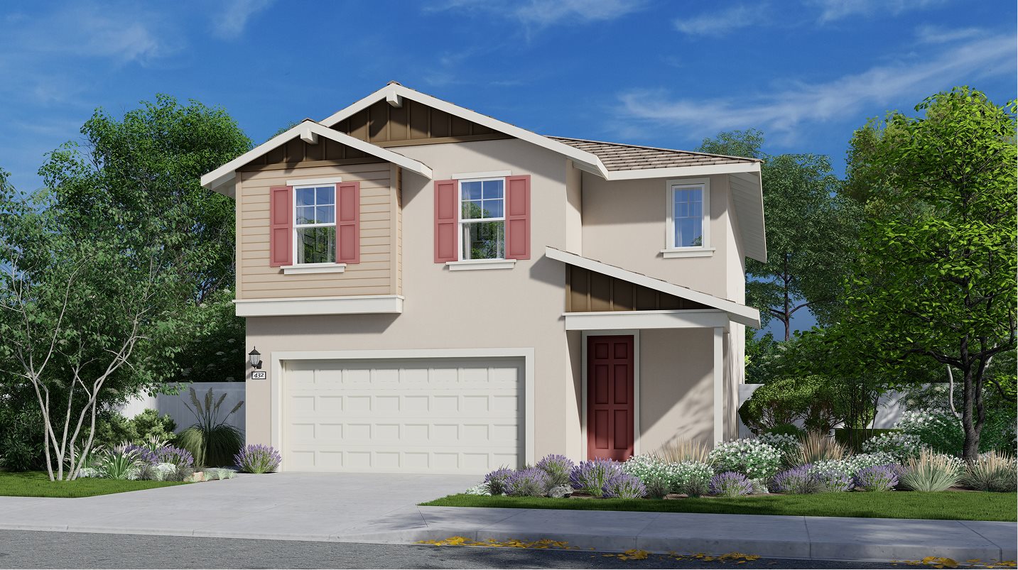 Exterior C – Farmhouse home