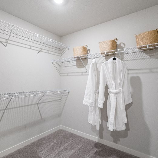 Orion Owners Suite Walk in closet