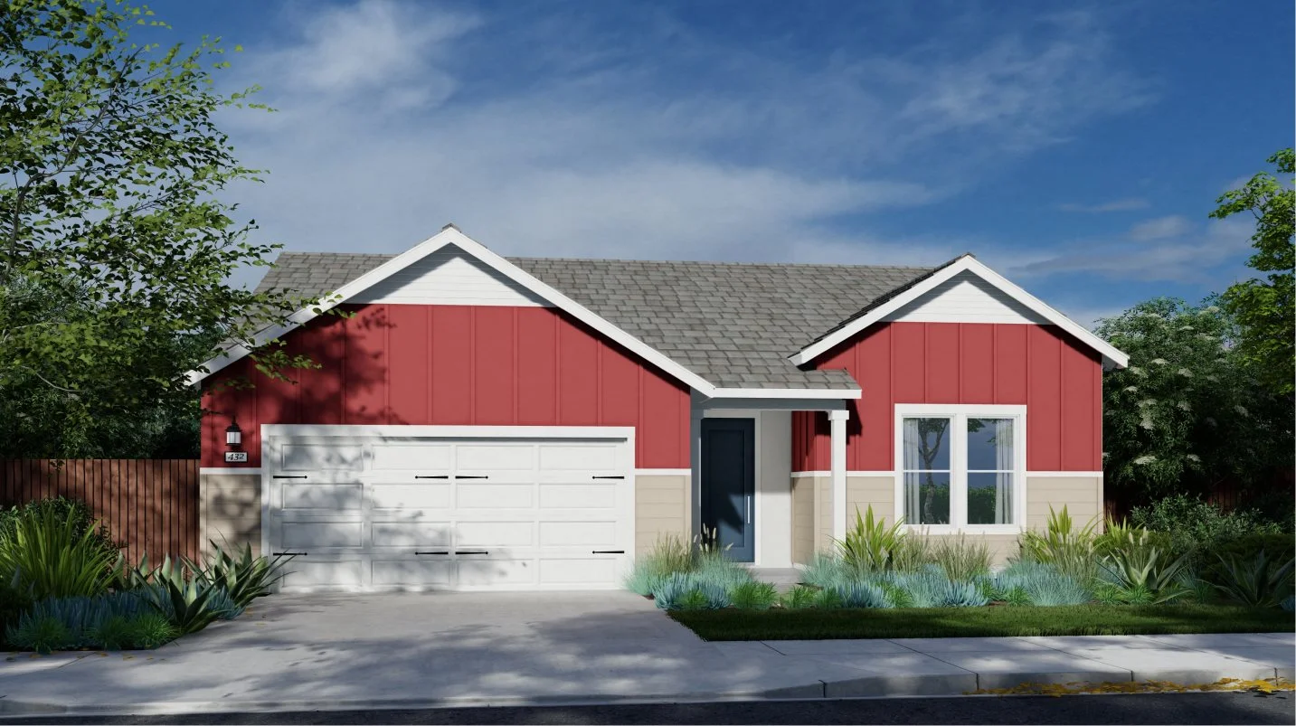 Residence 1903 Elevation A - Classic Farmhouse