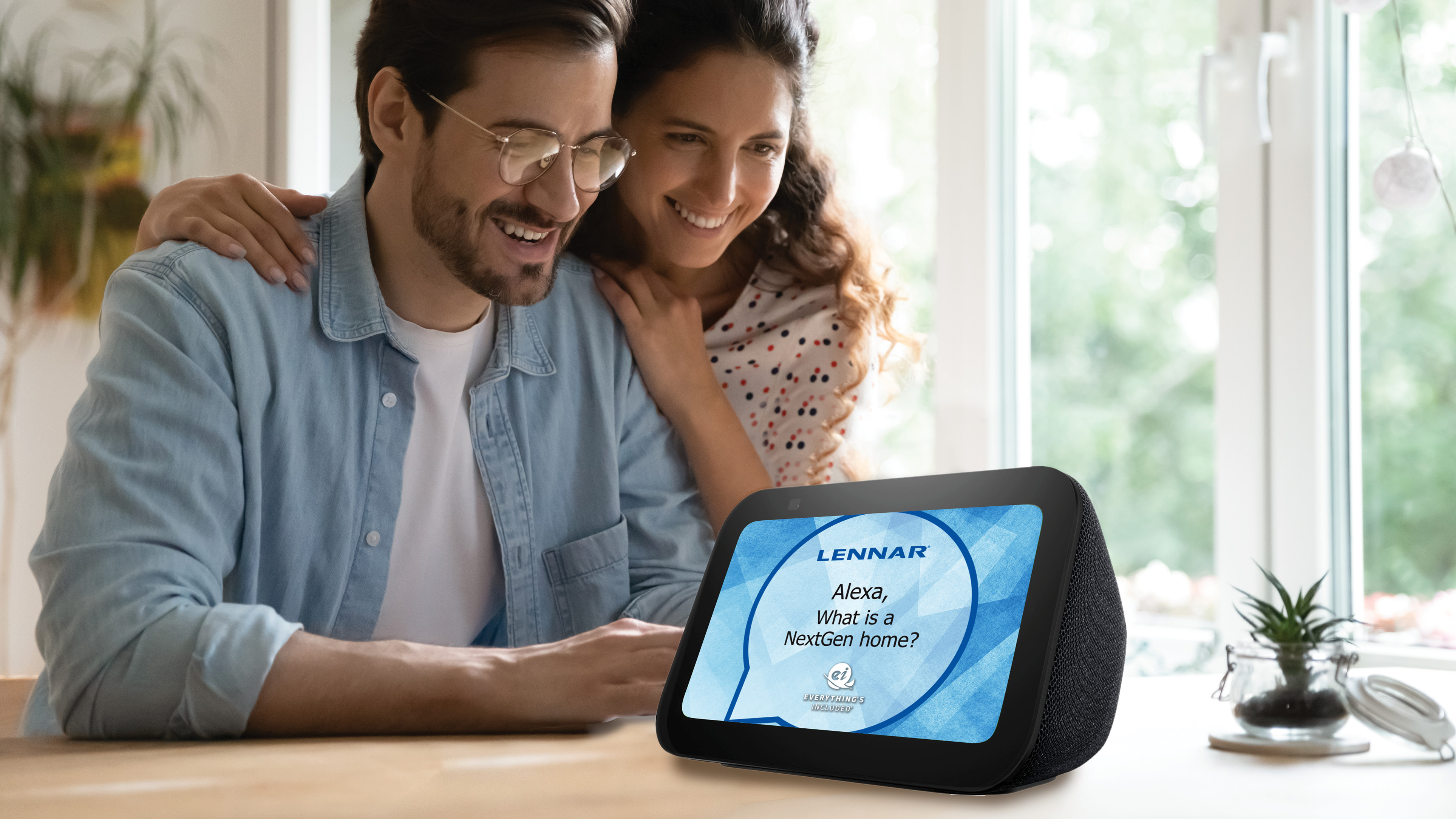 Lennar homes self-guided tour with Amazon Alexa