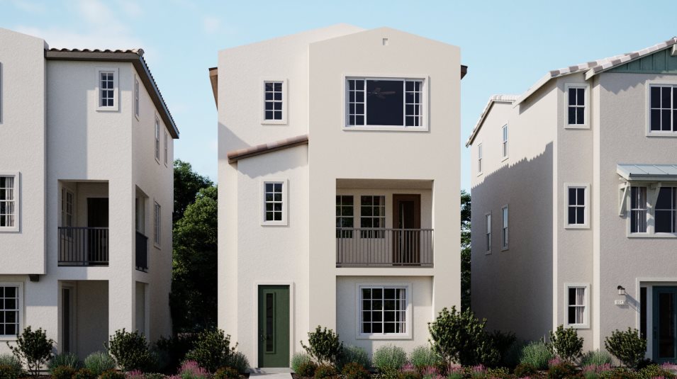 Progressive Spanish Elevation home exterior